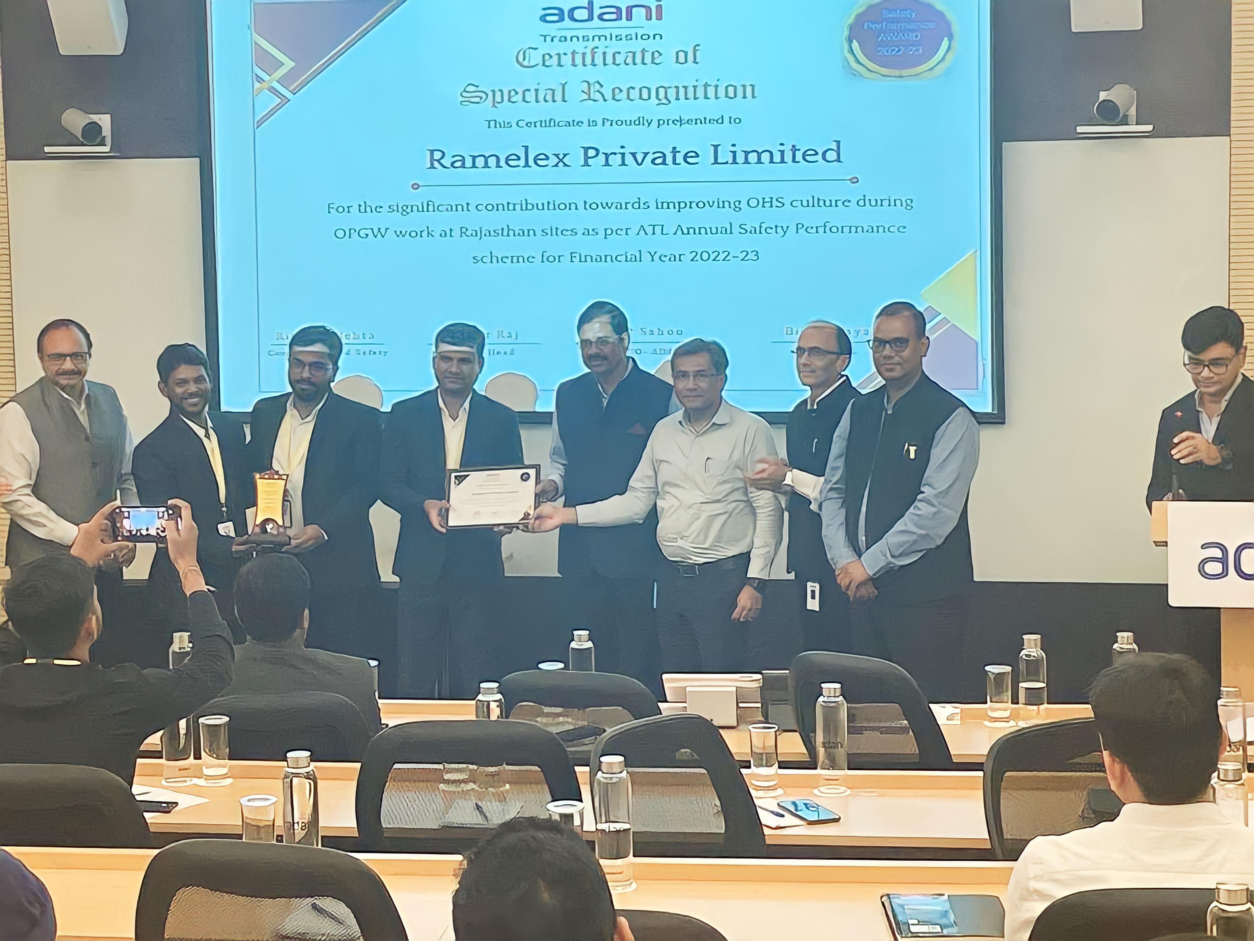 Adani Safety Performance Award 2022-2023